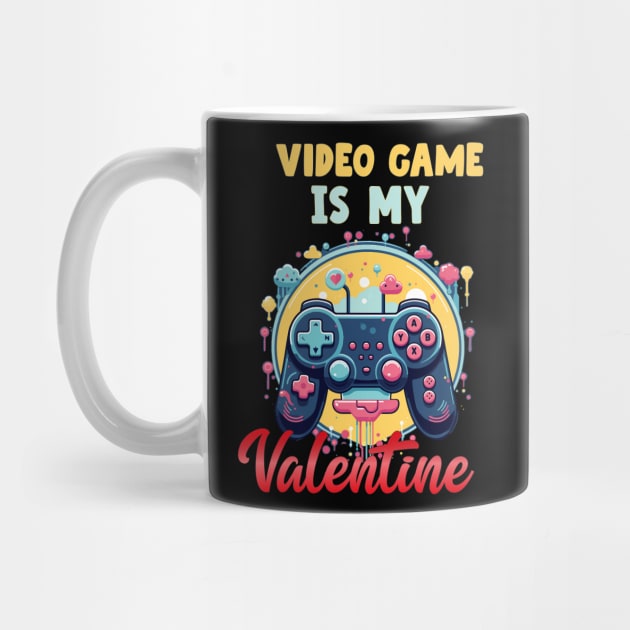 Video game is my valentine by Printashopus